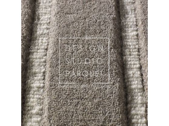 Ковер ручной работы Jacaranda Carpets Velvet Stripe Оловянный + Слоновая кость